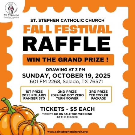 ST. STEPHEN'S CATHOLIC CHURCH FALL FEST